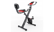 Велотренажер DFC X-Bike MBB с эспандерами, черно-красный Велотренажер DFC X-Bike MBB с эспандерами, черно-красный